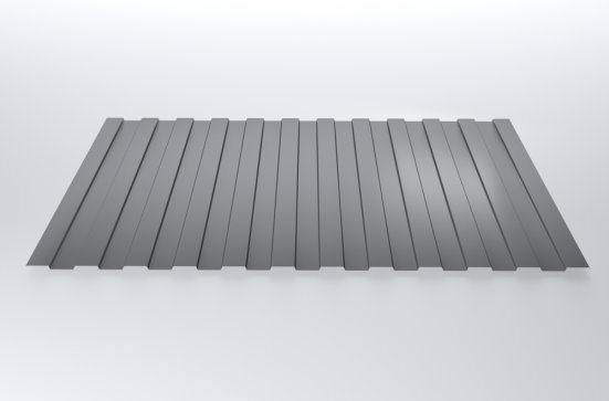 Профнастил C8 SteelX оцинкованный