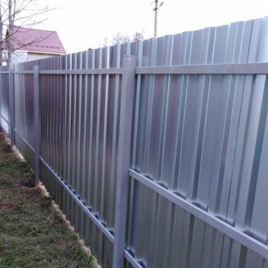 Столбы для забора профильный 60х40 мм